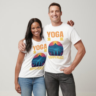 Yoga is My Happy Place T-Shirt