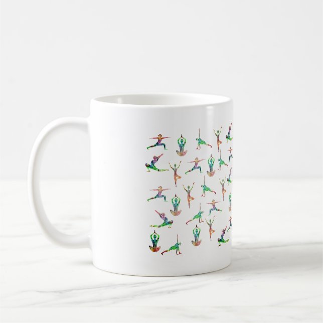 Yoga Joy Coffee Mug (Left)
