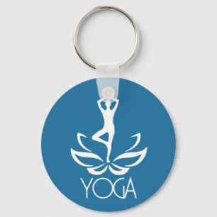 Yoga Key Ring