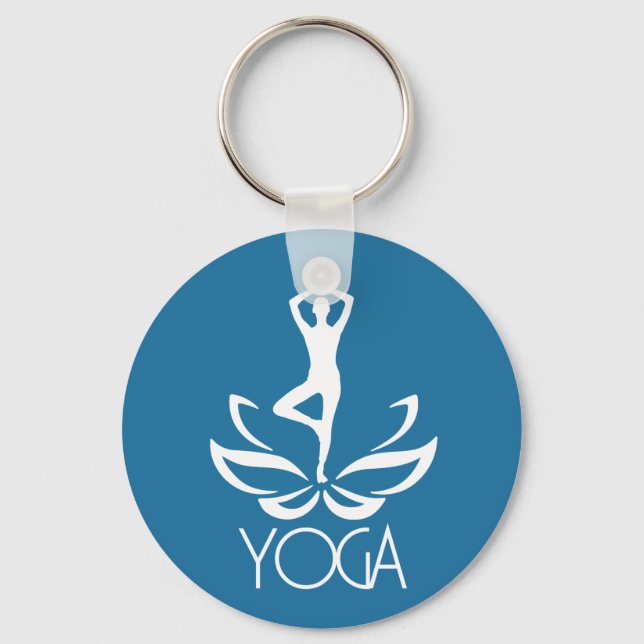 Yoga Key Ring (Front)