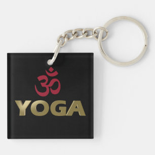 Yoga Key Ring