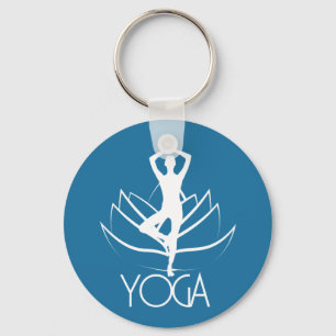 Yoga Key Ring