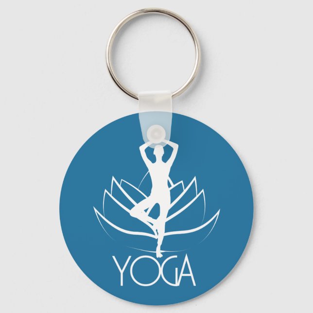 Yoga Key Ring (Front)