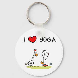 Yoga Key Ring