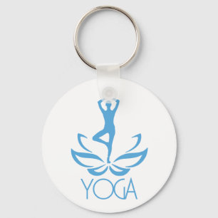 Yoga Key Ring