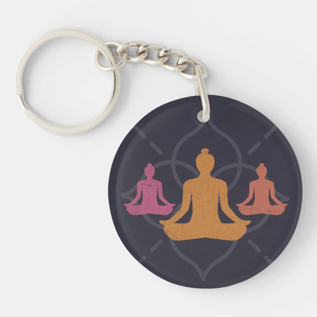 Yoga Key Ring (Front)