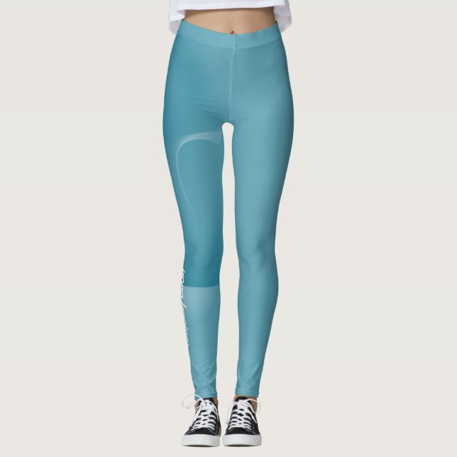 Yoga Legings: Trending Artistic Design Leggings (Front)