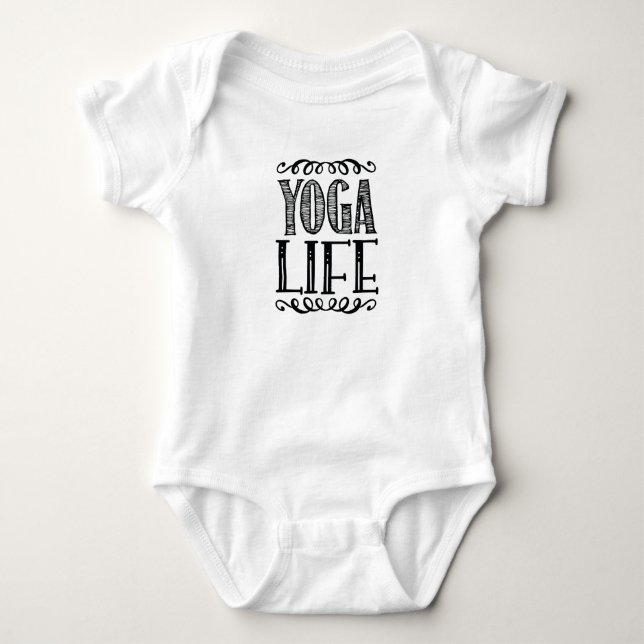 Yoga Life Baby Bodysuit (Front)