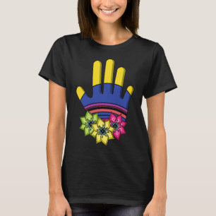 Yoga Lifestyle Zen And Relaxation Chakras Hasma T-Shirt