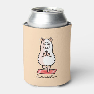 Yoga Llama - Llamaste Can Cooler