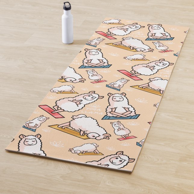 Yoga Llama Madness Yoga Mat (In Situ)