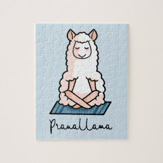 Yoga Llama - Pranallama Jigsaw Puzzle