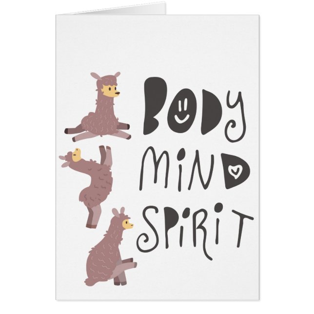 Yoga Llamas (Front)