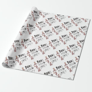 Yoga Llamas Wrapping Paper