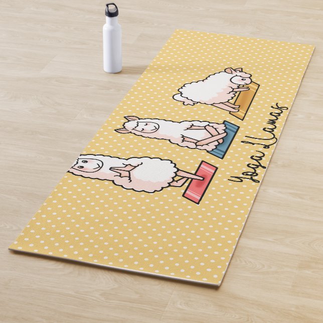 Yoga llamas yoga mat (In Situ)