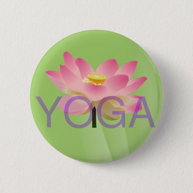 yoga lotus button (Front)