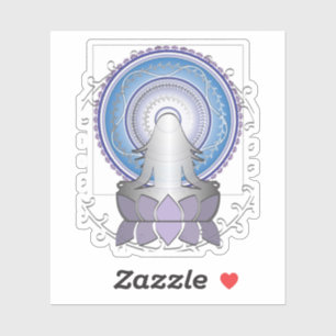 Yoga Lotus Mandala – Spiritual Sticker