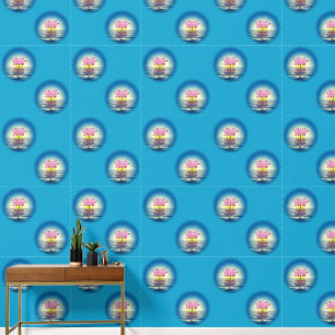 Yoga Lotus Reflection Wallpaper