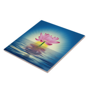 Yoga Lotus Tile