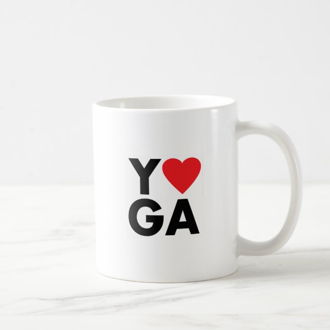 YOGA LOVE COFFEE MUG (Right)