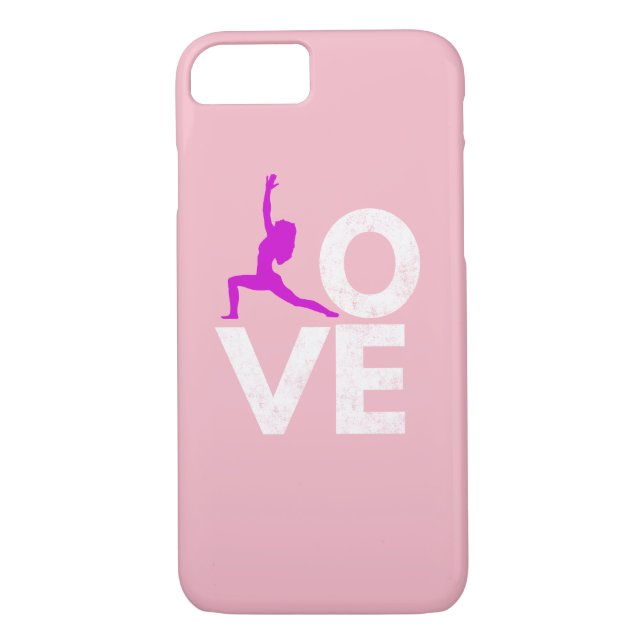 Yoga Love design for yogis Case-Mate iPhone Case (Back)