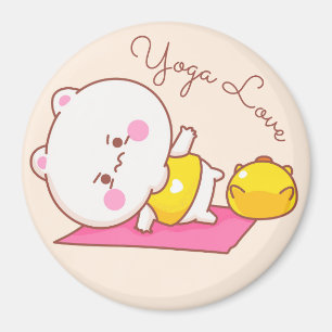 Yoga Love Magnet