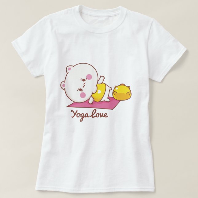 Yoga Love T-Shirt (Design Front)