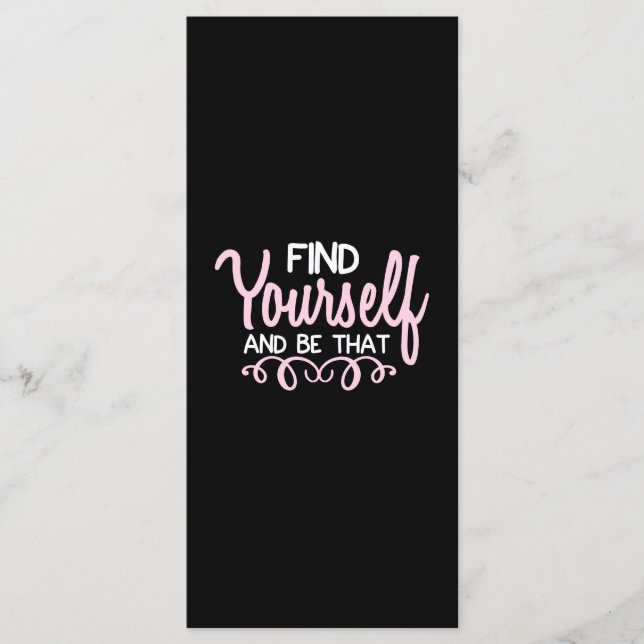 Yoga Lover | Find Yourself And Be That Menu (Front)