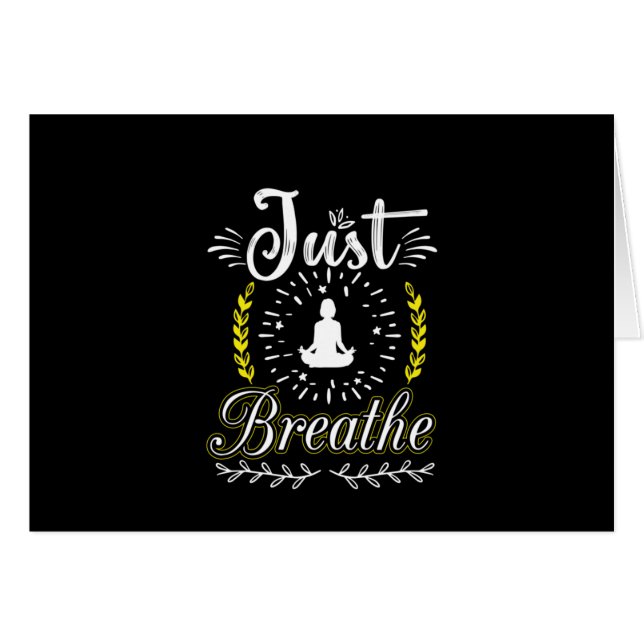 Yoga Lover | Just Breathe (Front Horizontal)