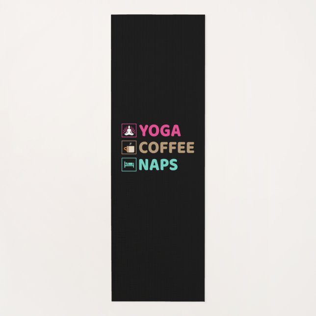 Yoga Lover | Yoga Coffee Naps Mat (Front)
