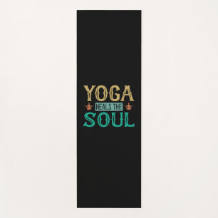 Yoga Lover Yoga Heals The Soul Mat