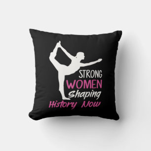 Yoga Lover Yoga Strong Woman Cushion
