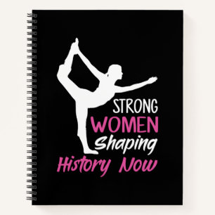 Yoga Lover Yoga Strong Woman Notebook