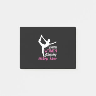 Yoga Lover   Yoga Strong Woman Post-it Notes