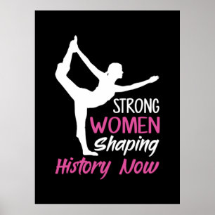 Yoga Lover   Yoga Strong Woman Poster