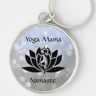Yoga Mama Key Ring