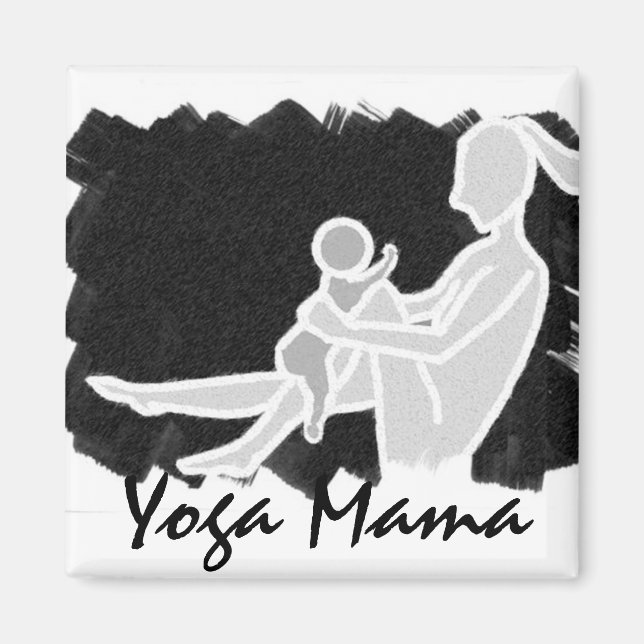 Yoga Mama Magnet (Front)