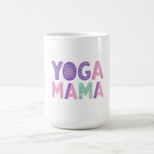 Yoga Mama Pastel Coffee Mug