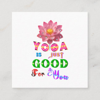 Yoga Marketing Is Just Good For You Referral Card