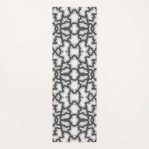 Yoga Mat, An elegant black white classic design  Mat