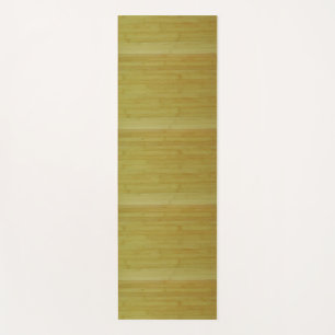 Yoga Mat - Bamboo Floor Boards