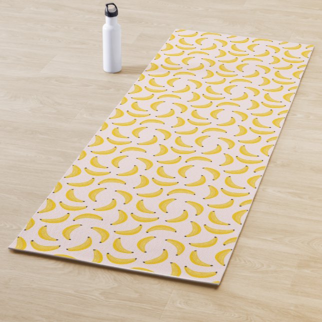 Yoga Mat — Banana Pattern (In Situ)