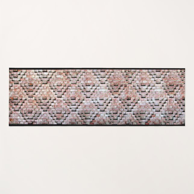 Yoga Mat - Brick Diamond Pattern (Front (Horizontal))