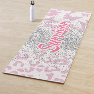 Yoga Mat for Breast Cancer Survivors – “Survivor” 