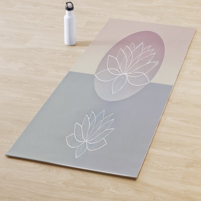 Yoga Mat: Serenity in Simplicity Yoga Mat (In Situ)