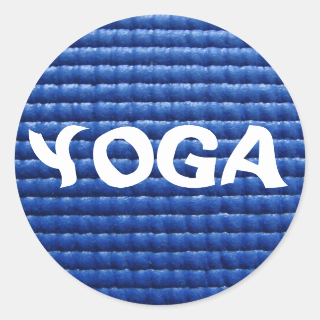 Yoga Mat Sticker (Front)