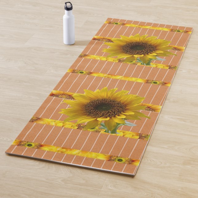 Yoga Mat Sunflower (In Situ)