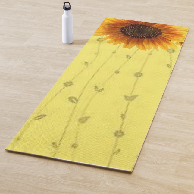 Yoga Mat Sunflower (In Situ)