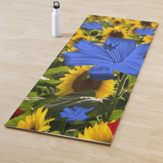 Yoga Mat Sunflower (In Situ)