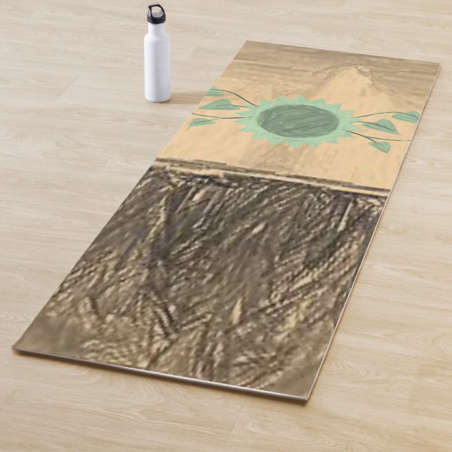 Yoga Mat Sunflower (In Situ)